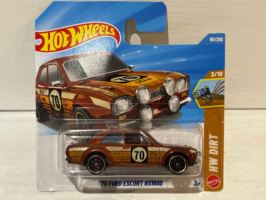 Hot Wheels - ‘70 Ford Escort RS1600 - Brown - HW Dirt