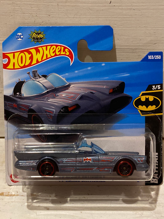 Hot Wheels - TV Series Batmobile - Metallic Blue