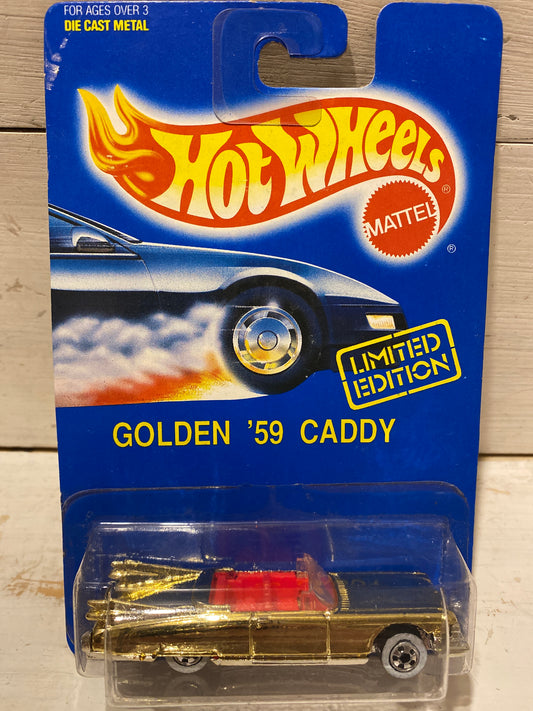 Hot Wheels - Golden ‘59 Caddy - Red Interior