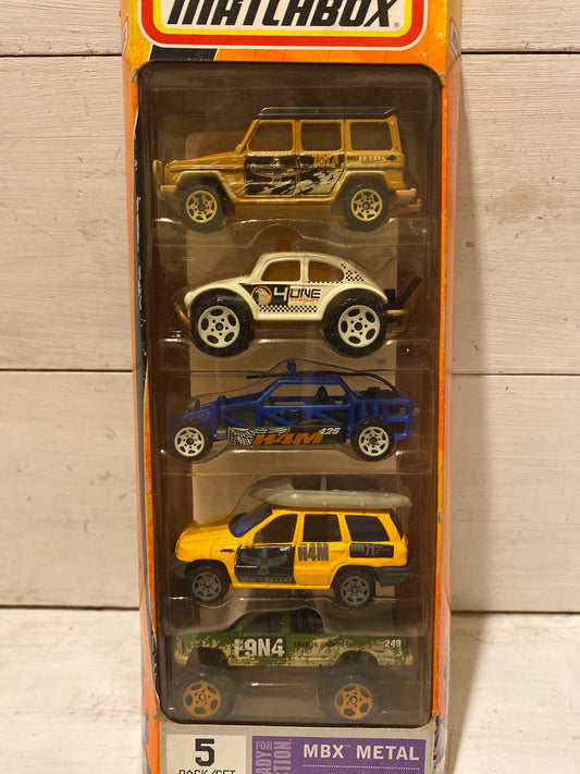 Matchbox 5-Pack - Mummy’s Gold