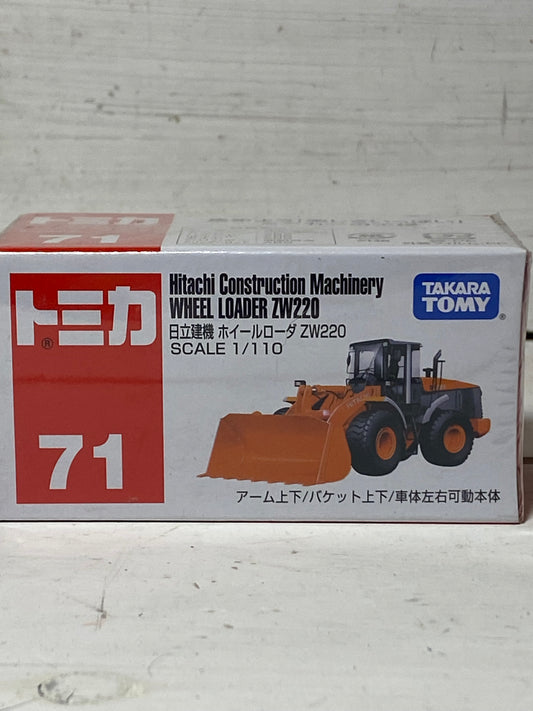 Tomica 71 Hitachi Wheel Loader ZW220