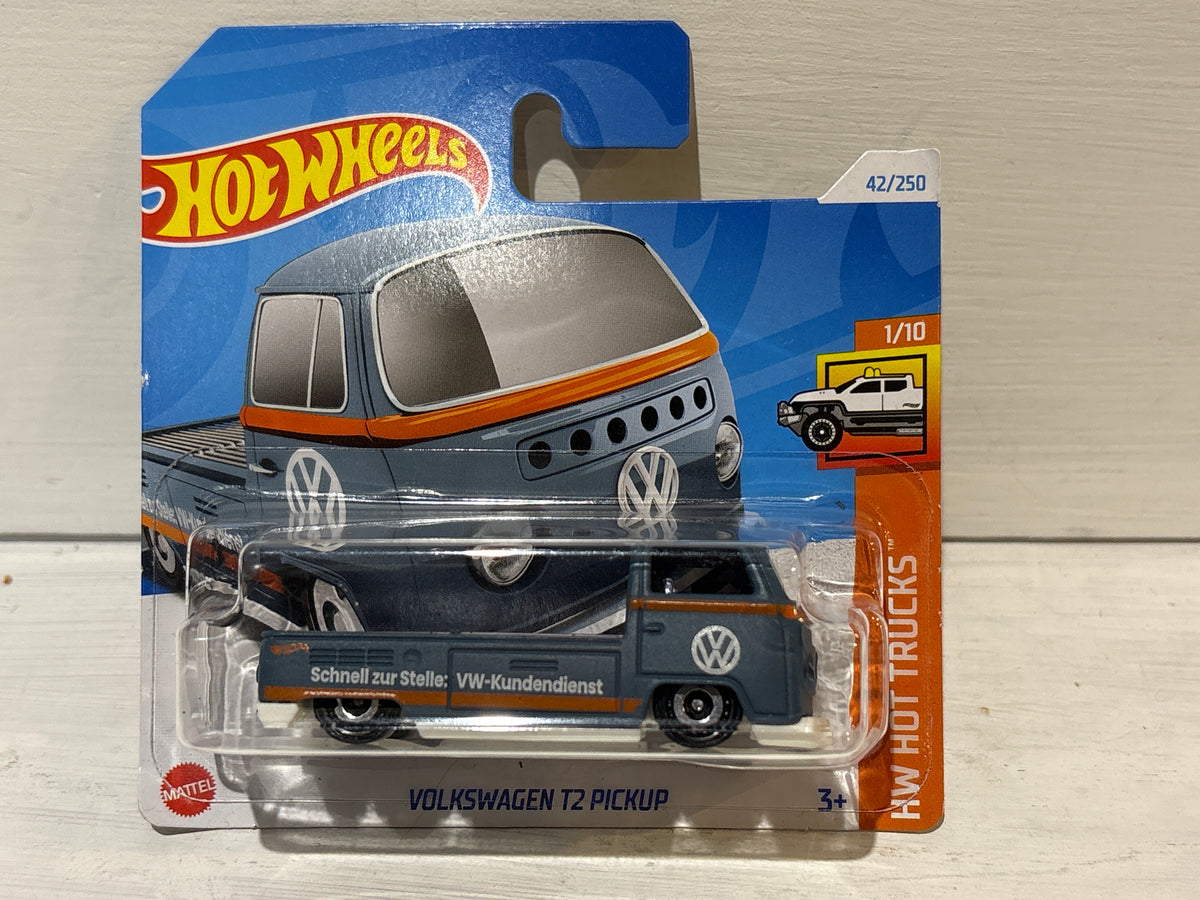 Hot Wheels - Volkswagen T2 Pickup - HW Hot Trucks - Matt Blue