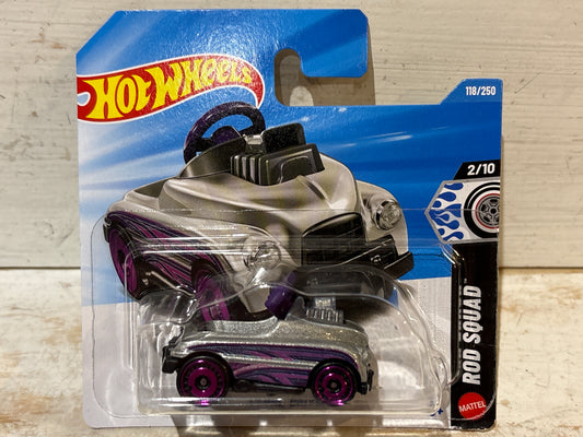 Hot Wheels - Pedal Driver - Rod Squad - Silver