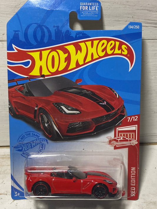 Hot Wheels Red Edition - ‘19 Corvette ZR1 Convertible