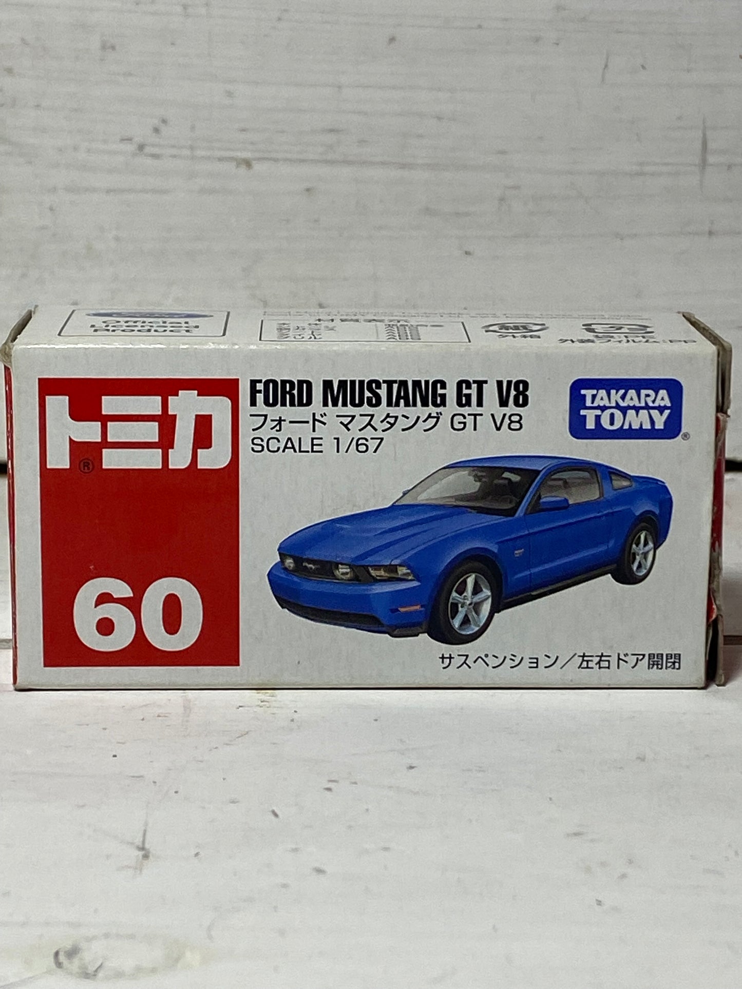 Tomica 60 Ford Mustang GT V8