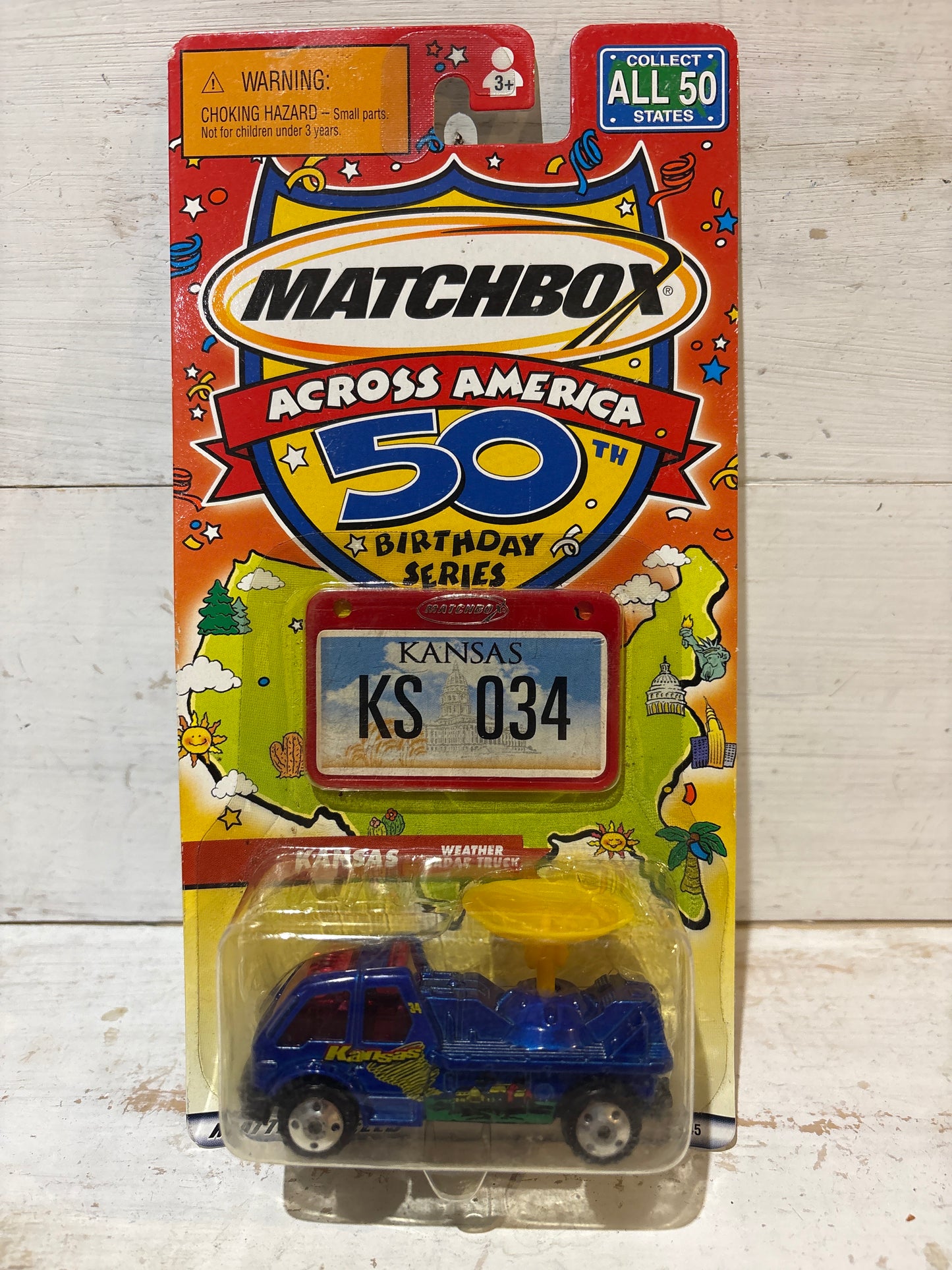 Matchbox Across America - Weather Radar Truck - Kansas