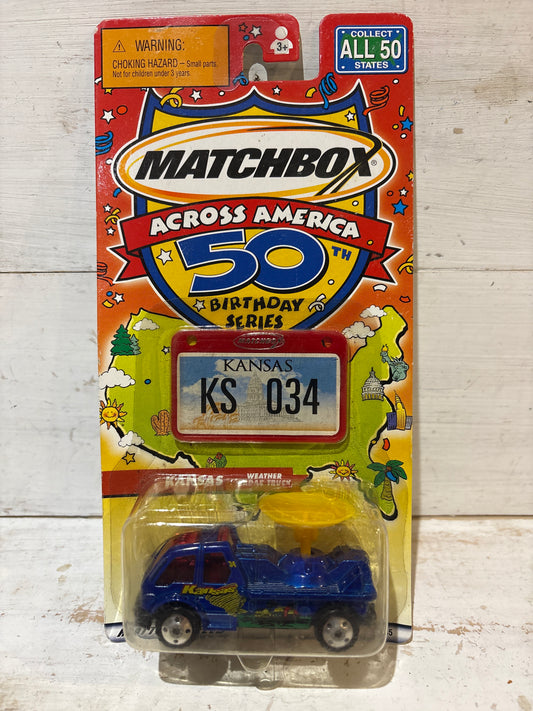 Matchbox Across America - Weather Radar Truck - Kansas