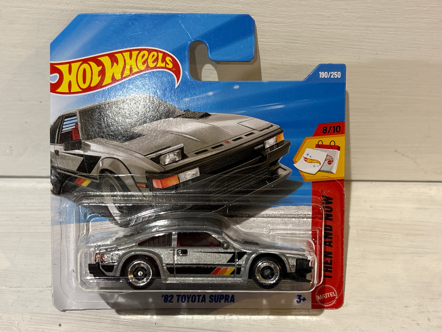 Hot Wheels - ‘82 Toyota Supra - Silver - Then & Now