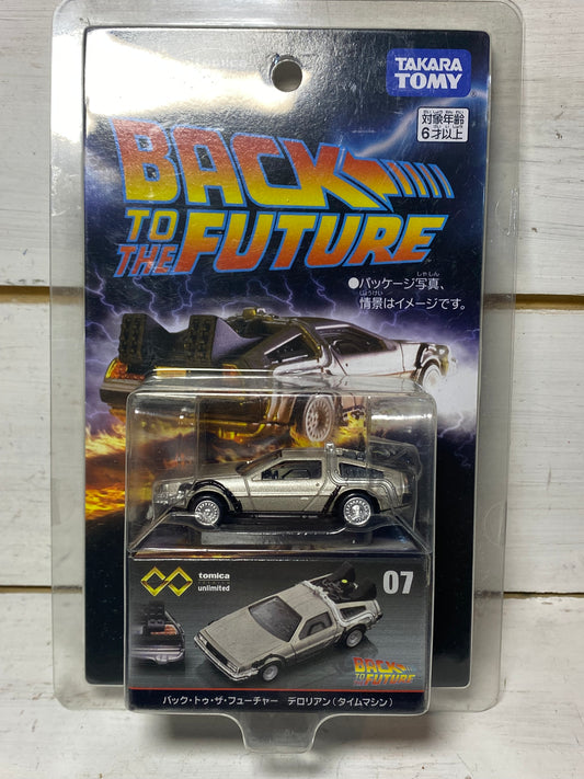 Tomica Premium Unlimited - Back To The Future Delorean