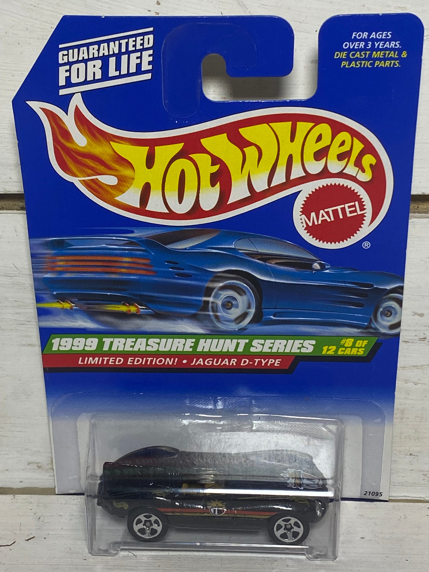 Hot Wheels 1999 Treasure Hunt Series - Jaguar D-Type