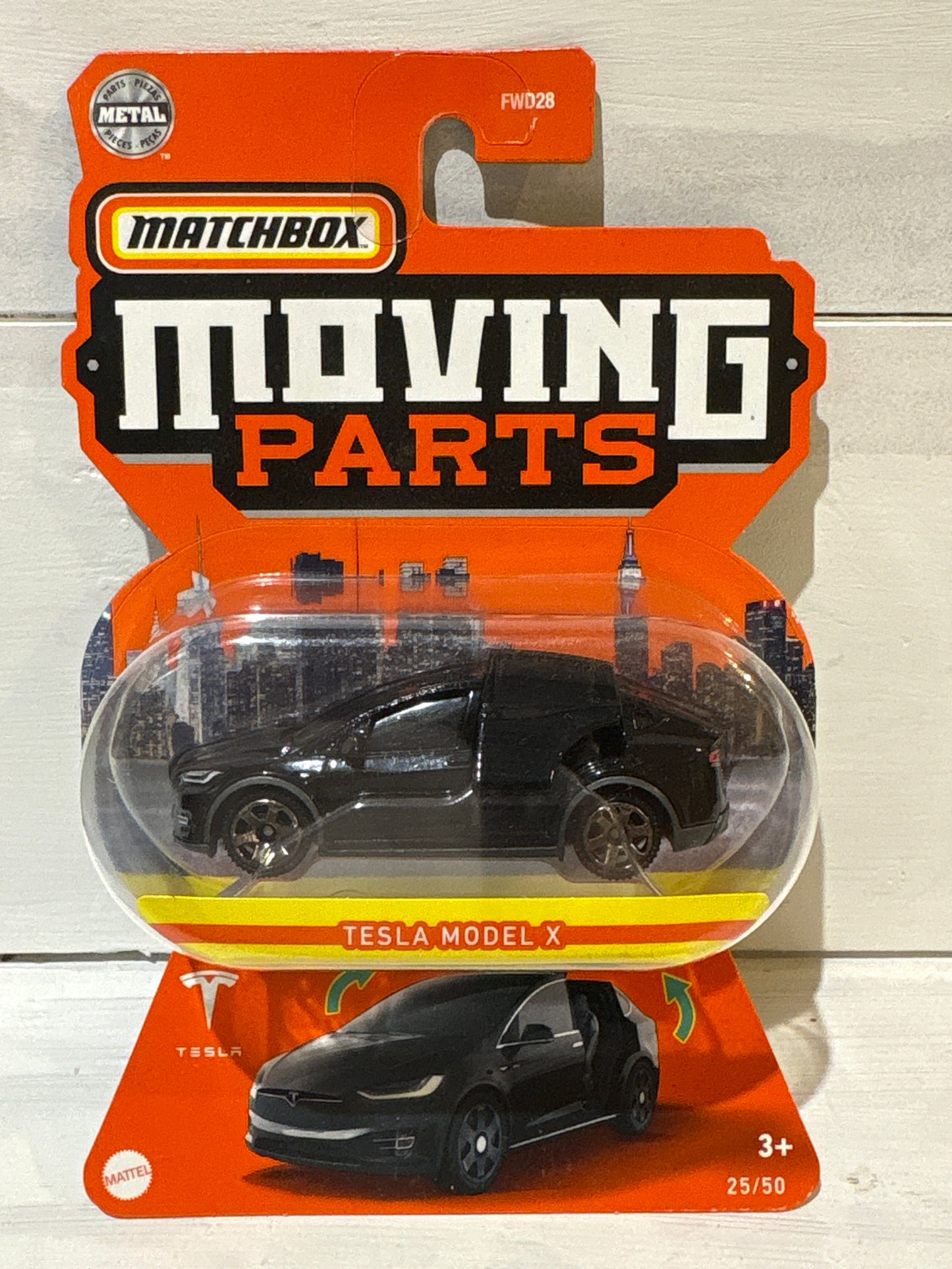 Matchbox Moving Parts - Tesla Model Y - Black