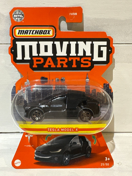 Matchbox Moving Parts - Tesla Model Y - Black