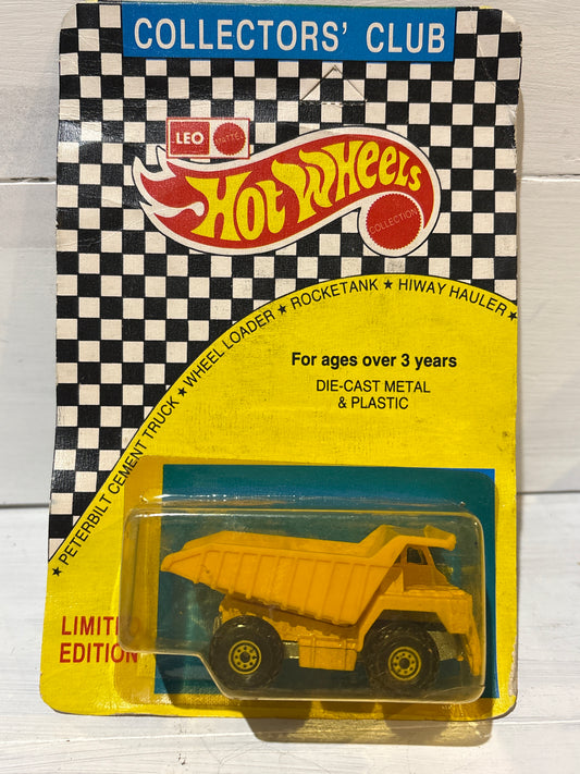 Hot Wheels Leo - Leo Collectors Club - Dump Truck
