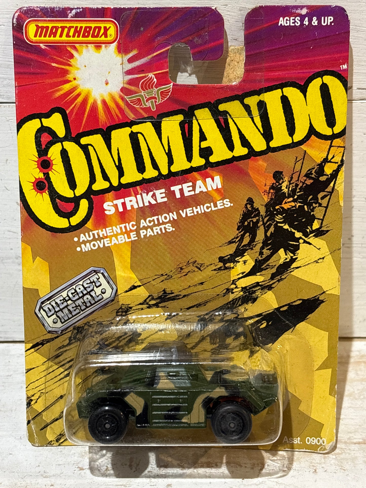 Matchbox - Commando Strike Team - Weasel Tank