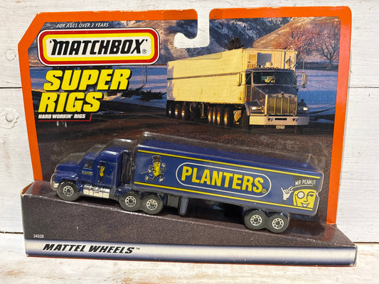 Matchbox Convoy Super Rigs - Mack CH600 with Box Trailer - Planters (on Photo Card)