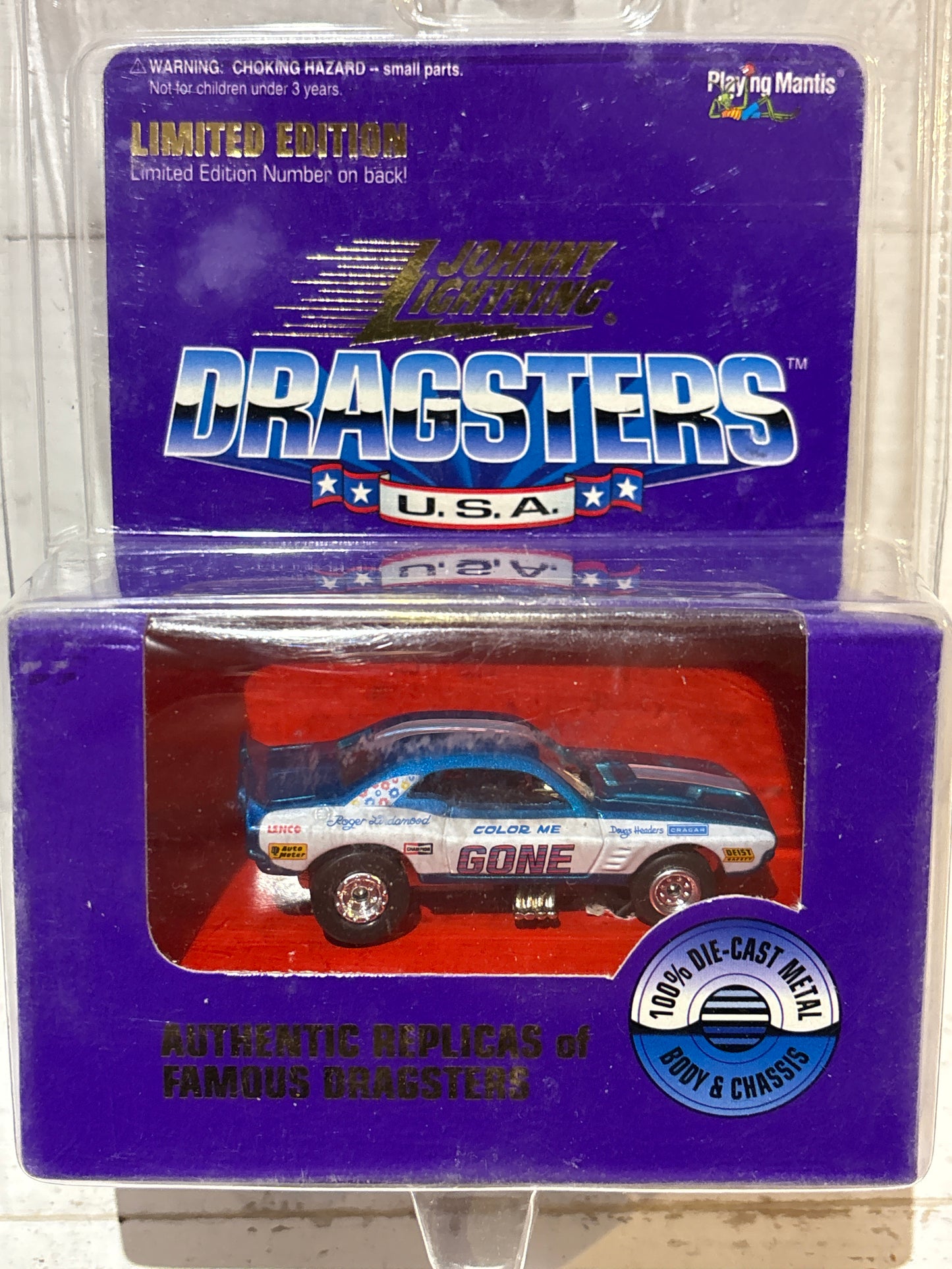 Johnny Lightning - Dragsters USA - Color Me Gone - Dodge Challenger