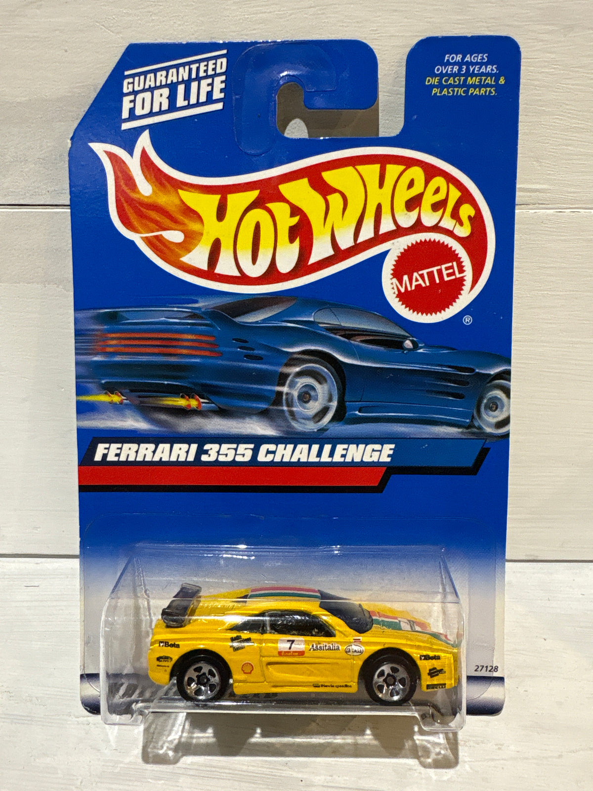 Hot Wheels - Ferrari 355 Challenge - Yellow