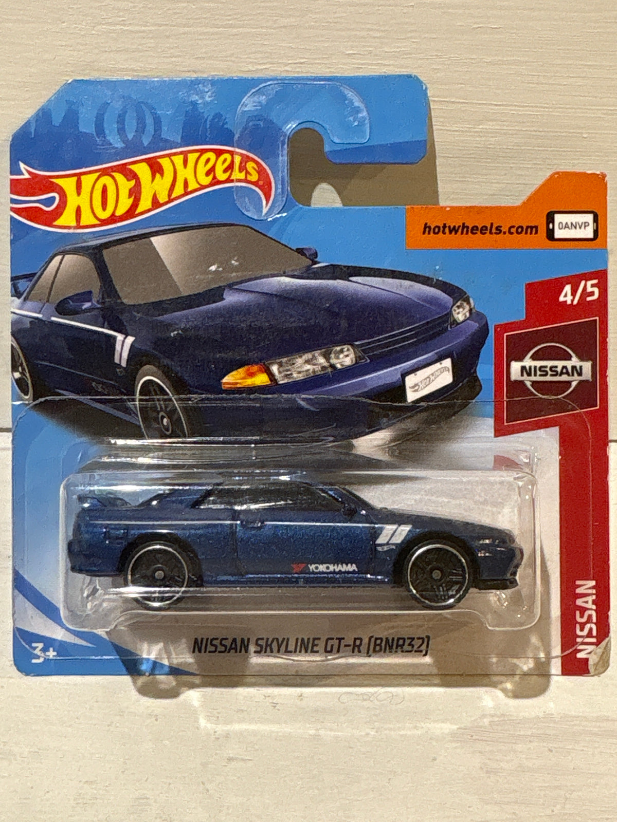 Hot Wheels - Nissan Skyline GT-R [BNR32] - Blue
