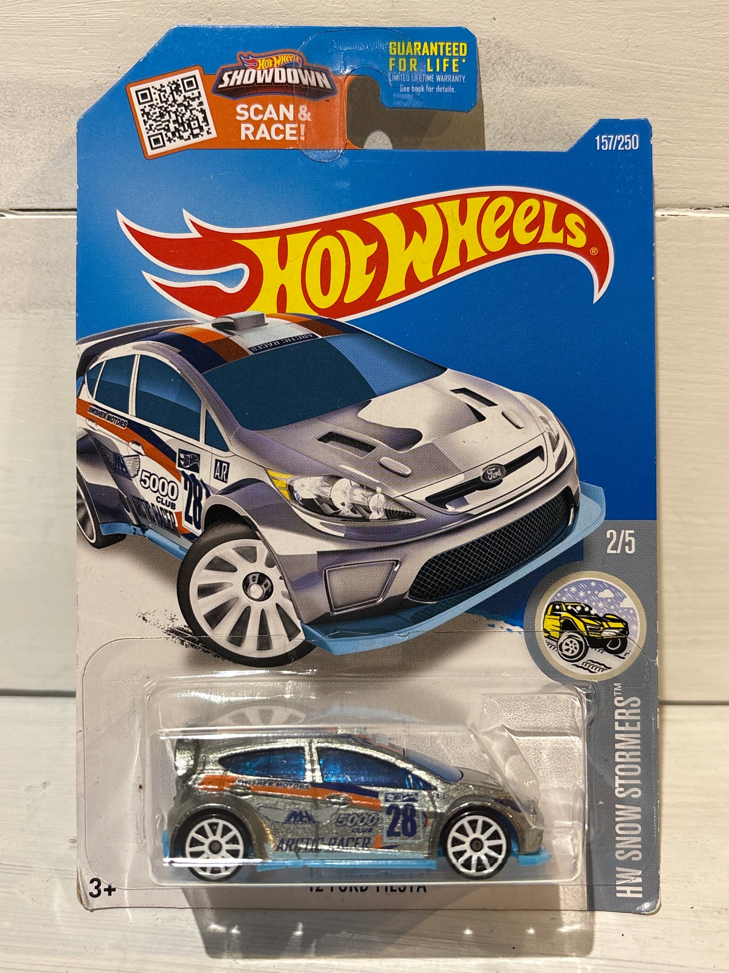 Hot Wheels - ‘12 Ford Fiesta - HW Snow Stormers - ZAMAC