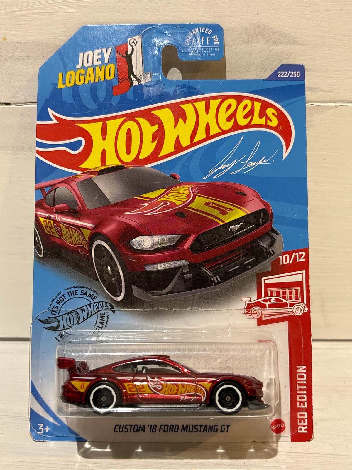 Hot Wheels Red Edition - Custom ‘18 Ford Mustang GT