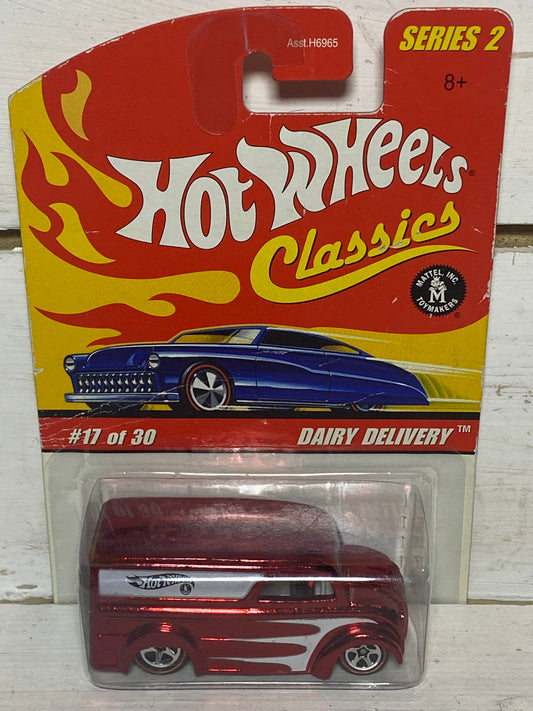 Hot Wheels Classics Dairy Delivery - Red