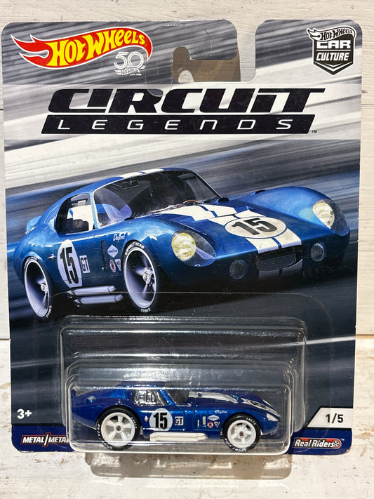 Hot Wheels Circuit Legends - Shelby Cobra Daytona Coupe