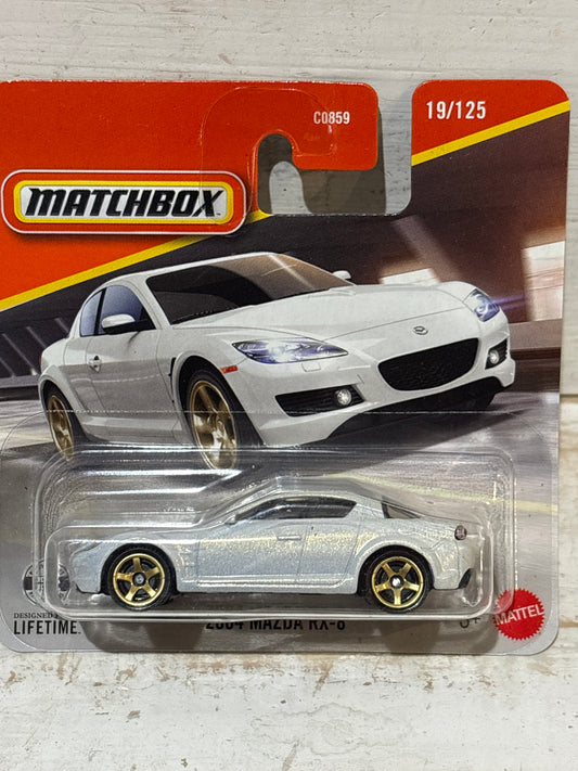 Matchbox - 2004 Mazda RX-8 - White