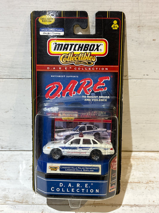 Matchbox Collectibles - D.A.R.E Collection - Landover Hills Police - Ford Crown Victoria