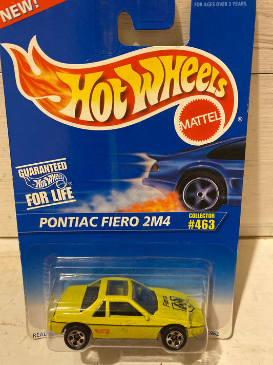 Hot Wheels - Pontiac Fiero 2M4 - Yellow