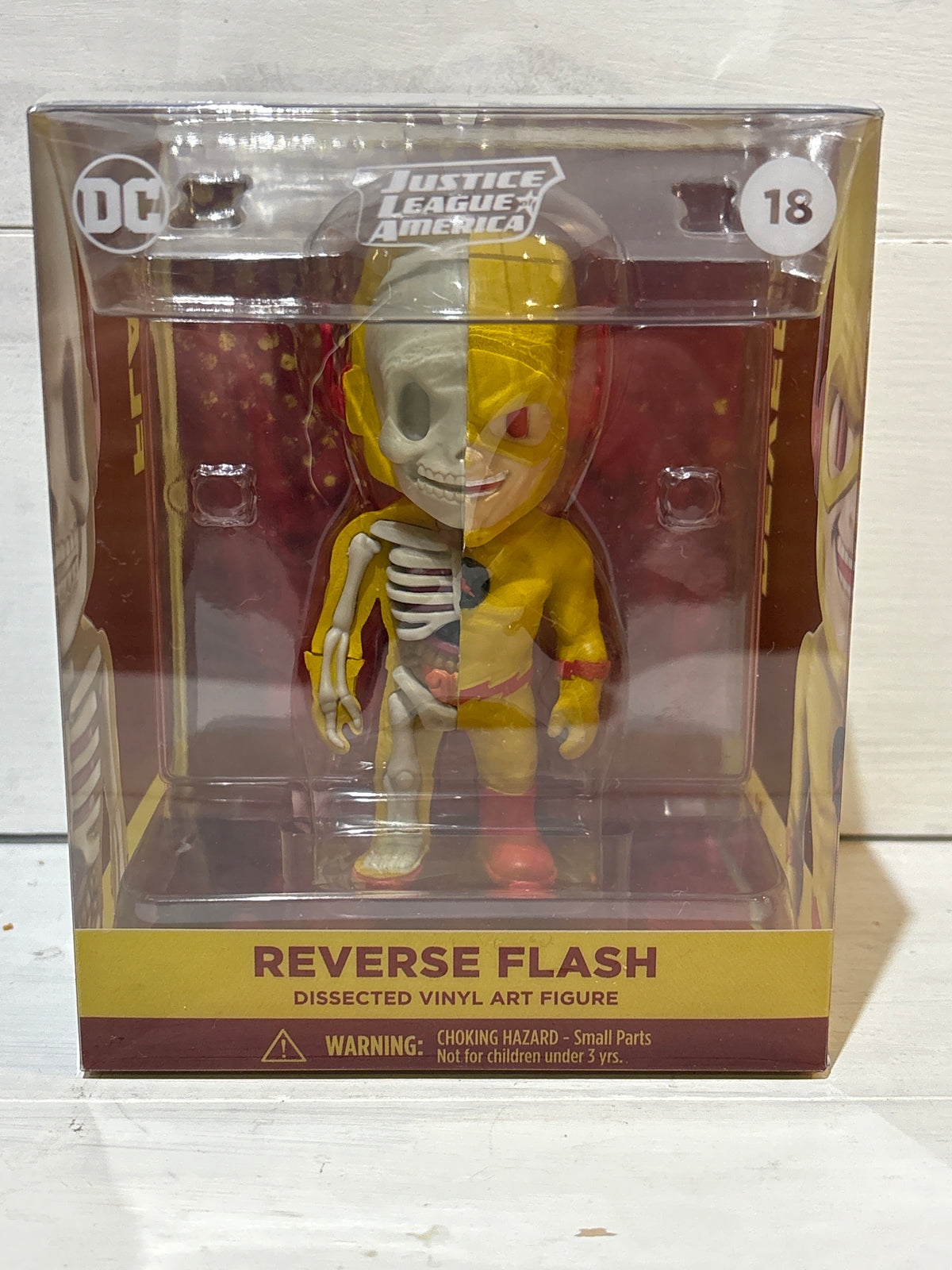Mighty Jaxx - DC Comics Reverse Flash. Designed by Jason Freeny