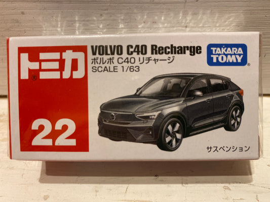 Tomica - 22 Volvo C40 Recharge