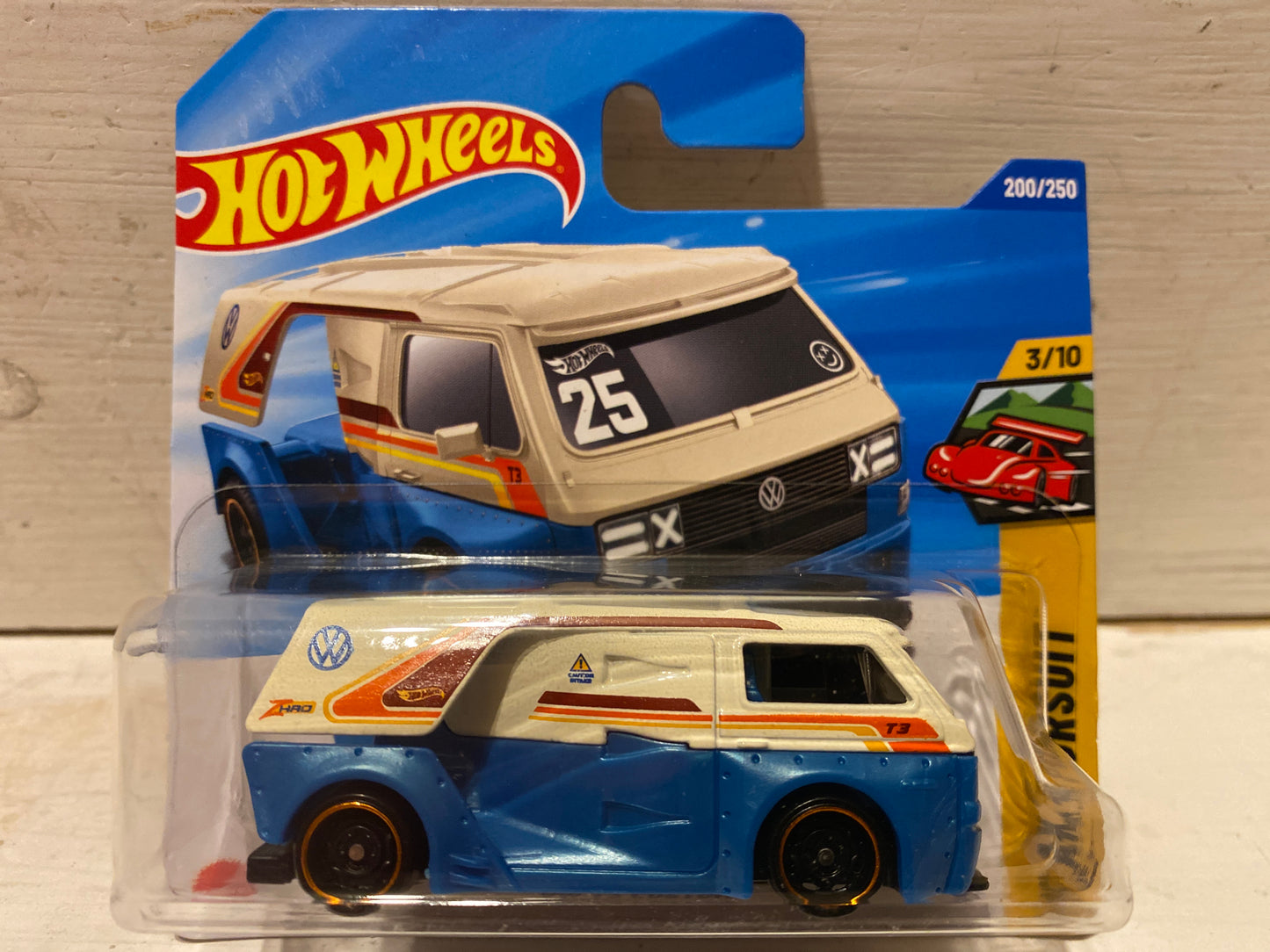 Hot Wheels - VW T3 Custom - Blue & White