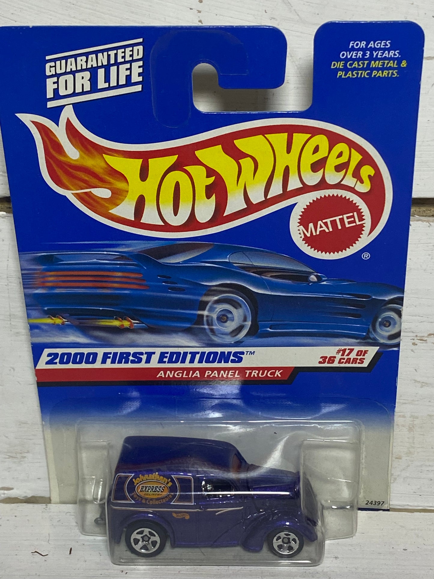 Hot Wheels Anglia Panel Truck - 2000 First Edition