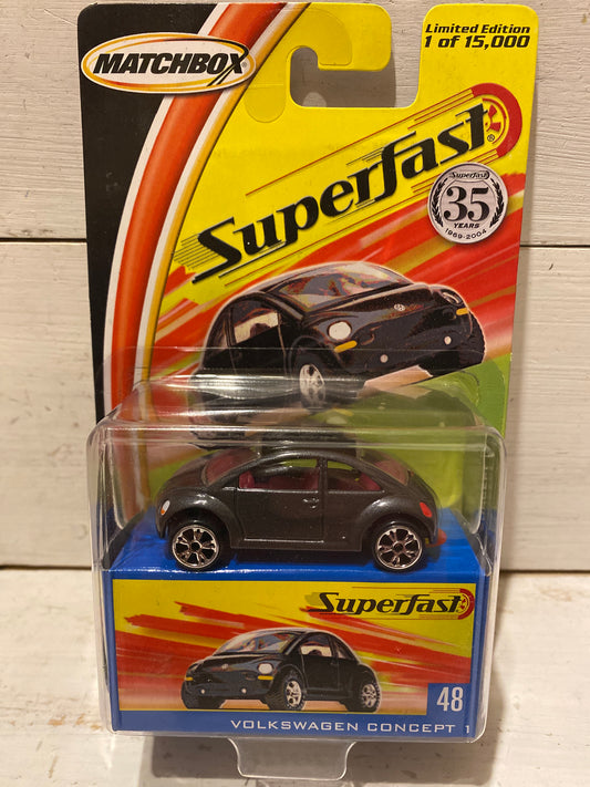Matchbox Superfast Volkswagen Concept 1 Beetle