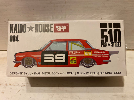 Kaido House MiniGT - Datsun 510 Pro Street - SK510 Orange