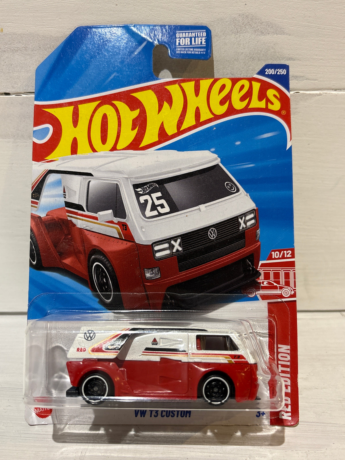 Hot Wheels Red Edition - VW T3 Custom