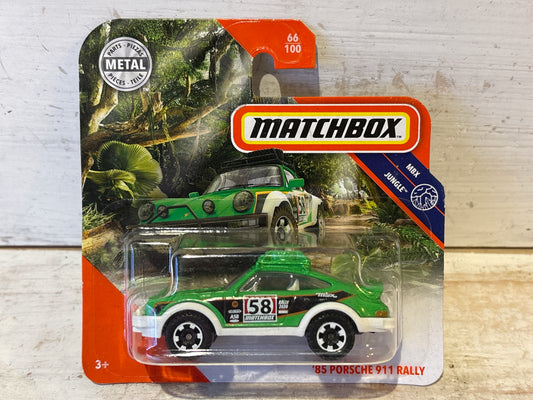 Matchbox - ‘85 Porsche 911 Rally - Green
