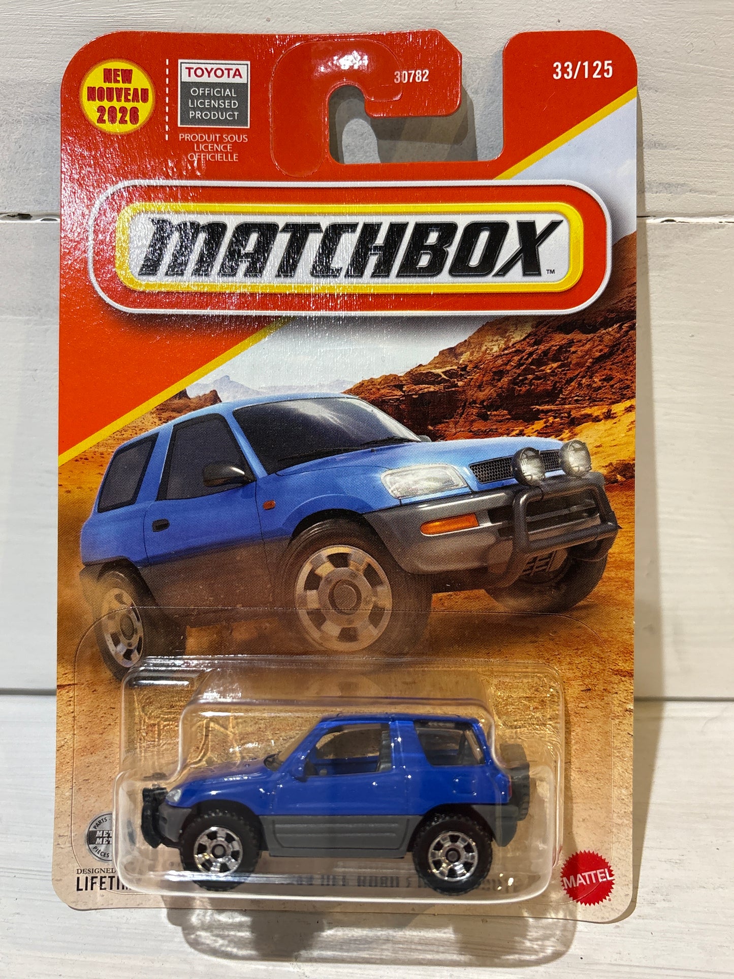 Matchbox - 1997 Toyota RAV4 - Blue