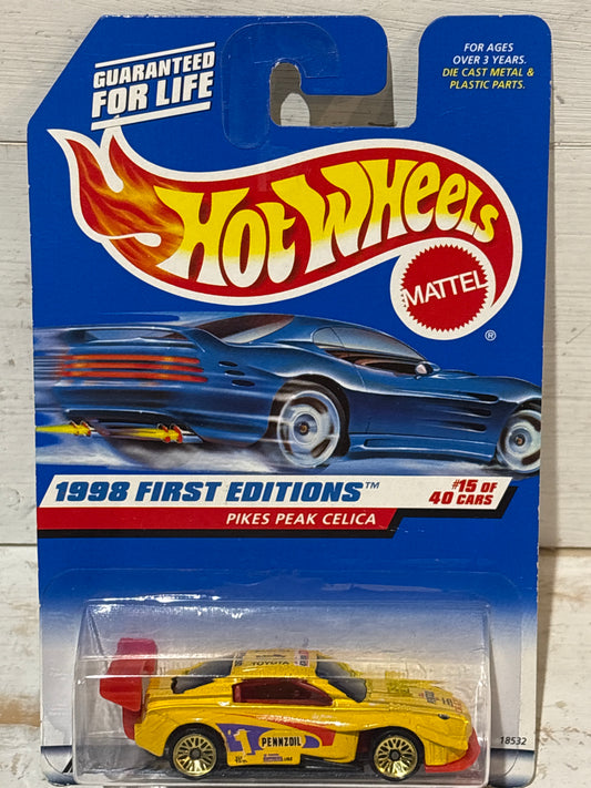 Hot Wheels - Pikes Peak Celica - 1998 First Editions