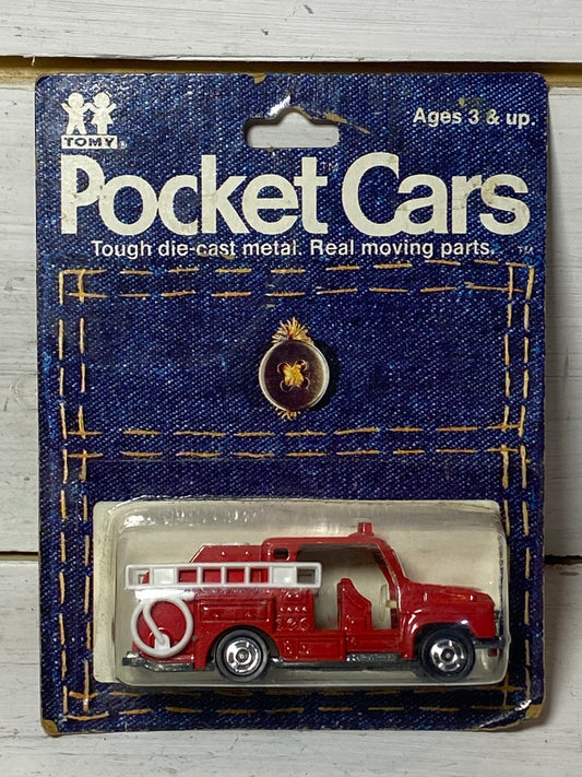 Tomy Pocket Cars Isuzu Fire Engine