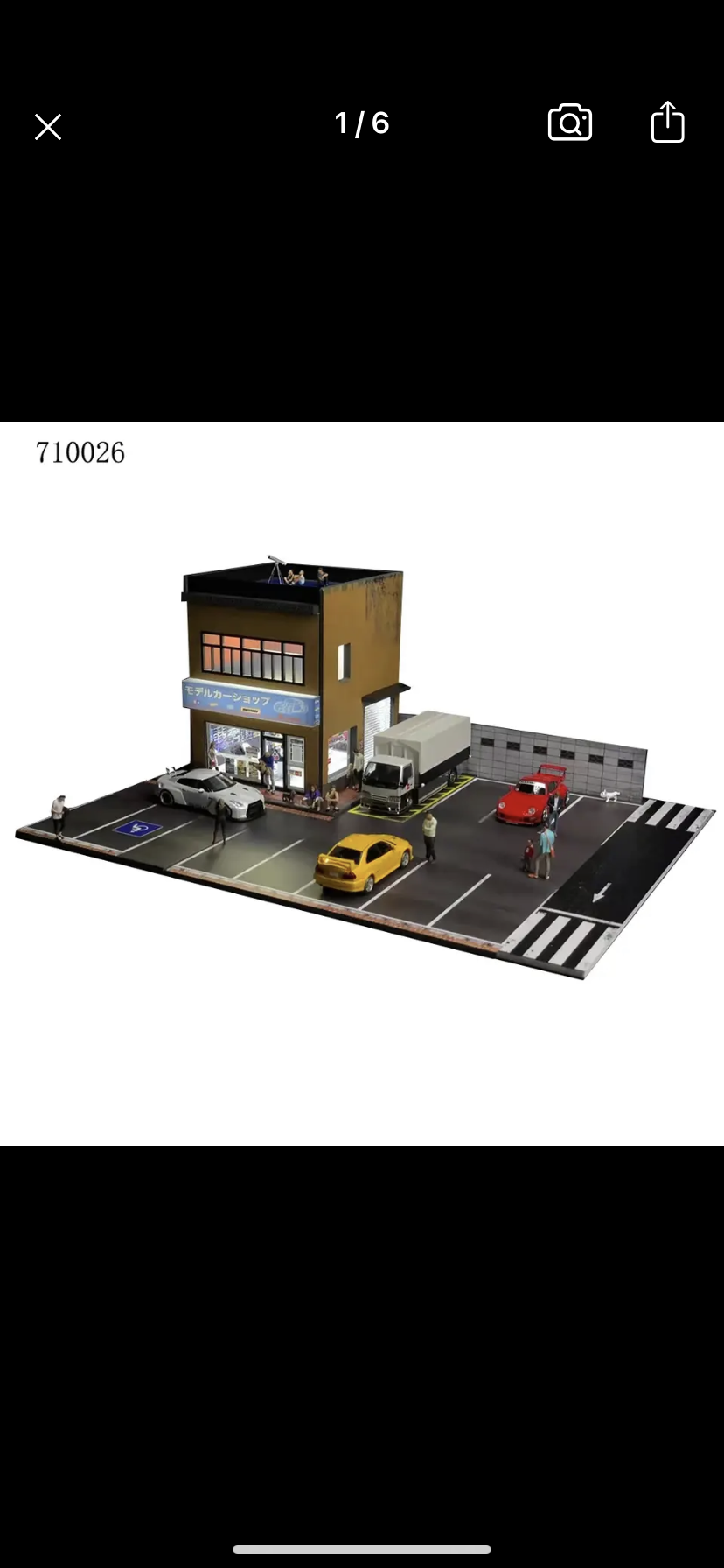 G-Fans Diorama 1/64 scale. Small shop