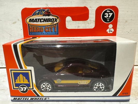 Matchbox Hero City - Audi TT - Metallic Maroon