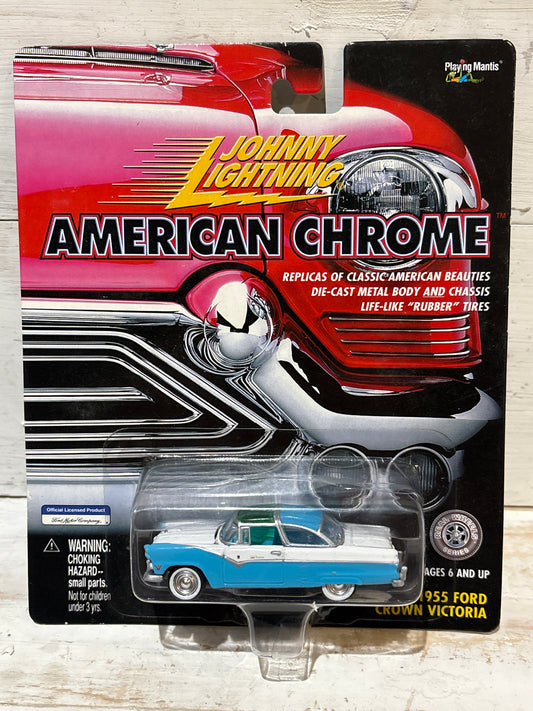 Johnny Lightning - American Chrome - 1955 Ford Crown Victoria