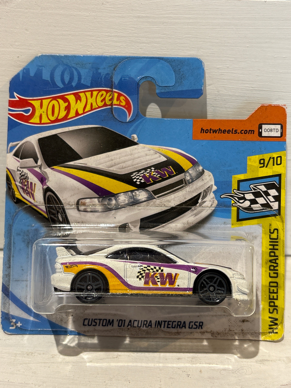 Hot Wheels - Acura Integra GSR - HW Speed Graphics - White