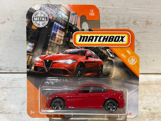 Matchbox - ‘16 Alfa Romeo Giulia - Red
