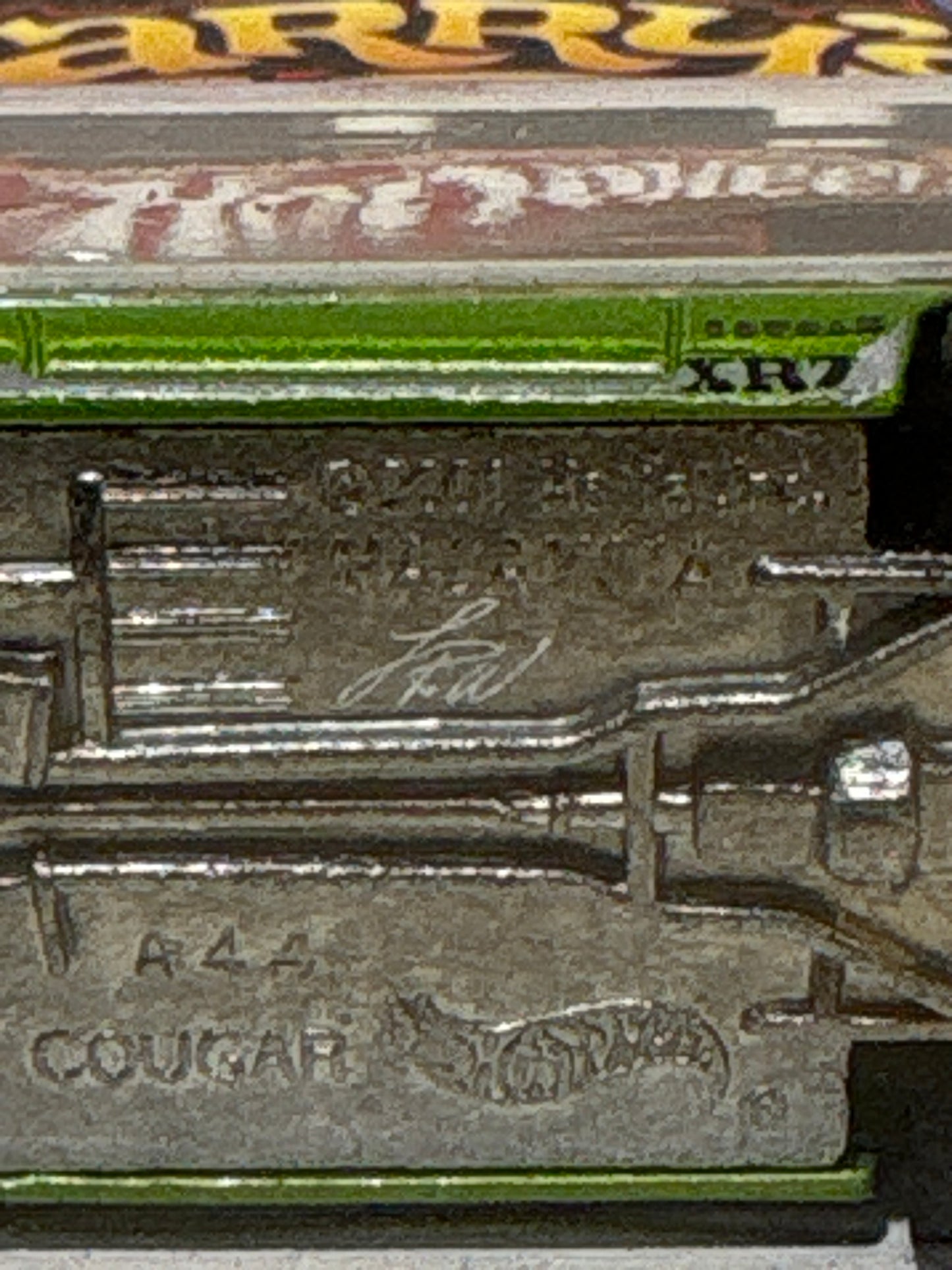 Hot Wheels - Larry’s Garage - ‘68 Mercury Cougar with Signature - Green