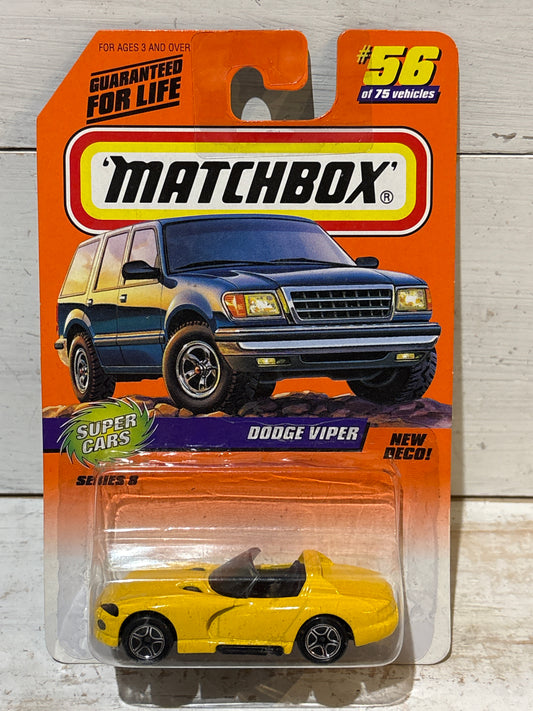 Matchbox - Dodge Viper RT/10 - Yellow