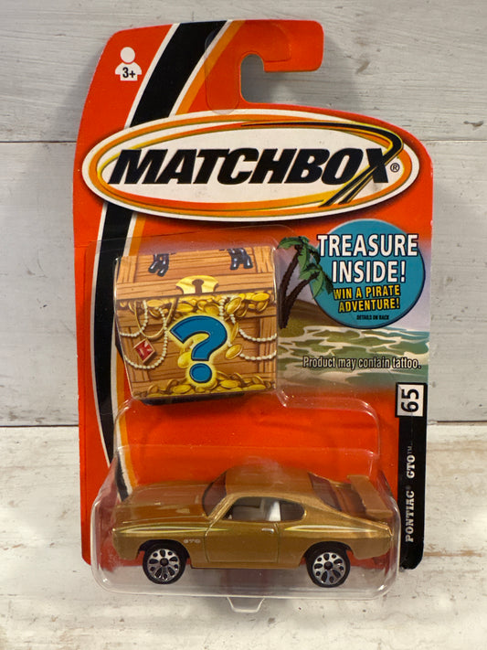 Matchbox - Pontiac GTO - Treasure Card