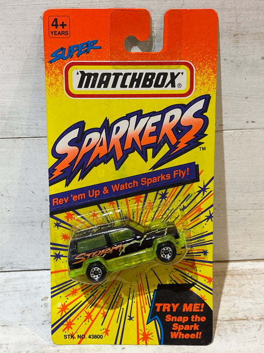 Matchbox Sparkers - Jeep Cherokee - Black