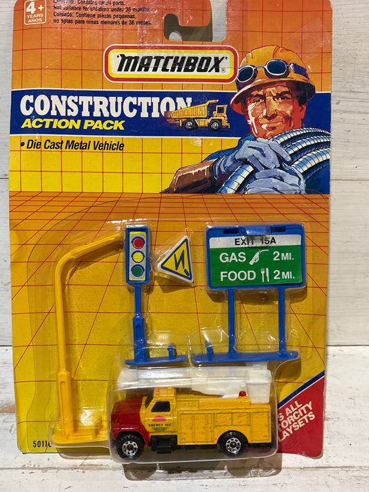Matchbox Construction Action Pack - Utility Truck